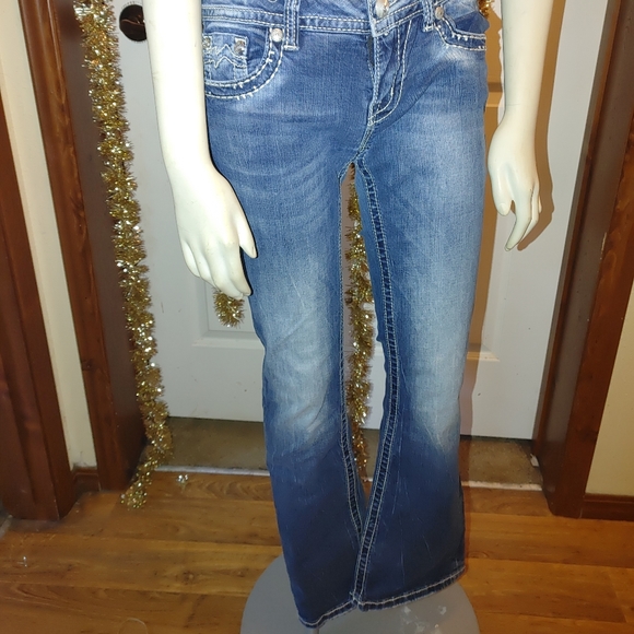 Miss Me Denim Brand Jeans - Signature Rse Boot Women's Size 28 (6) - Picture 1 of 14